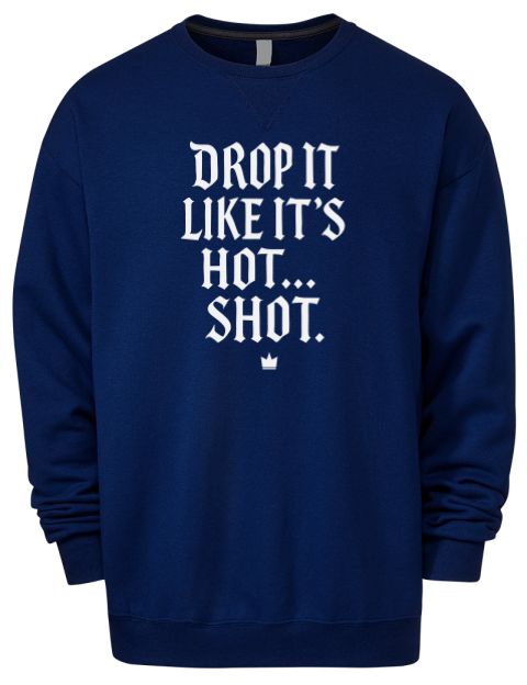 Drop It Like Its Hot Pickleball Premium Unisex Crewneck Sweatshirt | Swagsta