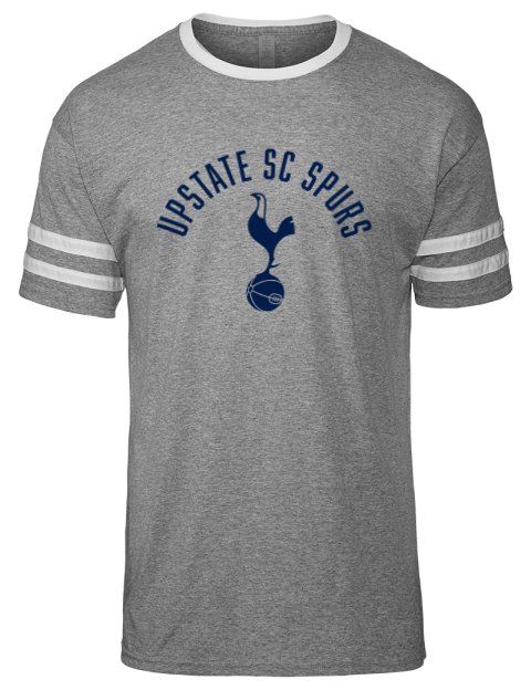 Classic Upstate SC Spurs Men's Tri-Blend T-Shirt | Swagsta