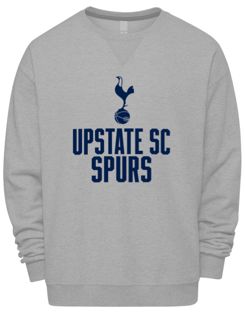 Stacked Upstate SC Spurs Premium Unisex Crewneck Sweatshirt | Swagsta
