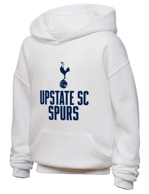 Stacked Upstate SC Spurs Youth Hooded Sweatshirt | Swagsta