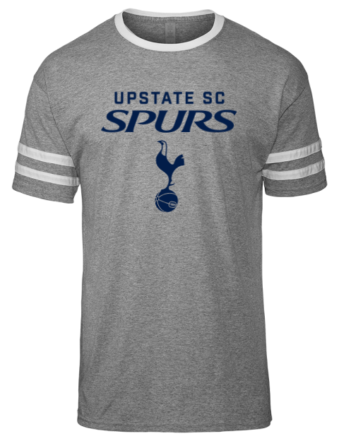 Classic Edition Upstate SC Spurs Men's Tri-Blend T-Shirt | Swagsta