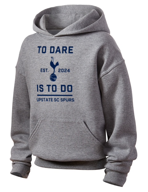 To Dare Upstate SC Spurs Youth Hooded Sweatshirt | Swagsta