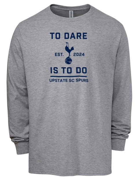 To Dare Upstate SC Spurs Men's Premium Blend Long Sleeve-T-Shirt | Swagsta