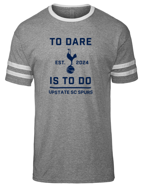 To Dare Upstate SC Spurs Men's Tri-Blend T-Shirt | Swagsta