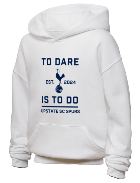 To Dare Upstate SC Spurs Youth Hooded Sweatshirt | Swagsta