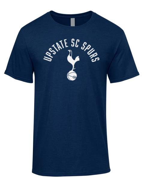 Arched Upstate SC Spurs Premium Ring-Spun Cotton Unisex T-Shirt | Swagsta