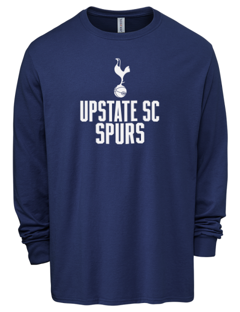 Full Stack Upstate SC Spurs Men's Premium Blend Long Sleeve-T-Shirt | Swagsta
