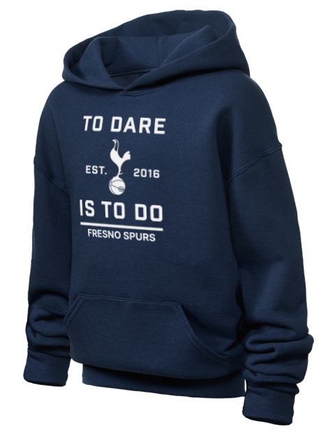 To Dare Is To Do Fresno Spurs Youth Hooded Sweatshirt | Swagsta