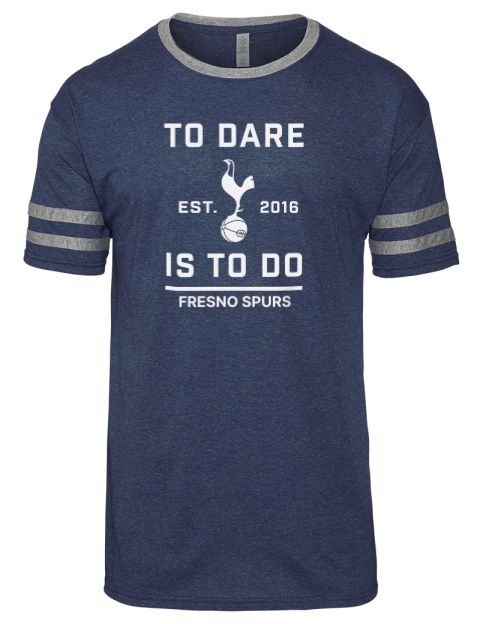 To Dare Is To Do Fresno Spurs Men's Tri-Blend T-Shirt | Swagsta