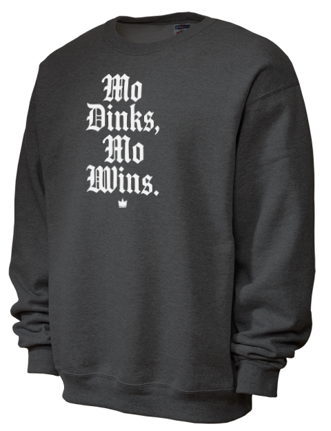 Mo Dinks Mo Wins Pickleball Unisex Crewneck Sweatshirt | Swagsta