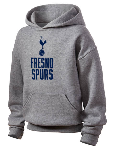 Stacked Fresno Spurs Youth Hooded Sweatshirt | Swagsta