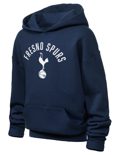 Arched Fresno Spurs Youth Hooded Sweatshirt | Swagsta