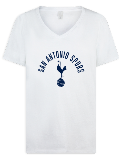 Classic San Antonio Spurs Premium Ladies V-Neck T-Shirt | Swagsta