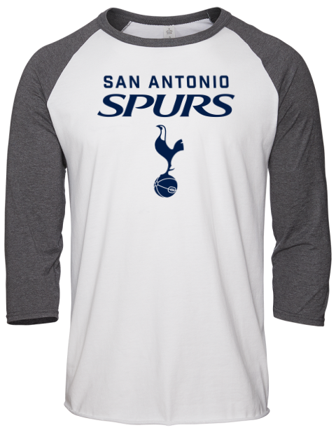 Classic Edition San Antonio Spurs Unisex Premium Three-Quarter Raglan T-Shirt | Swagsta