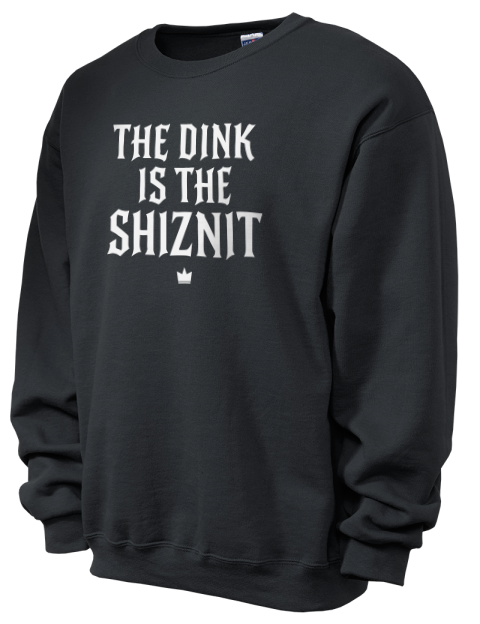 The Dink Is The Shiznit Pickleball Unisex Crewneck Sweatshirt | Swagsta