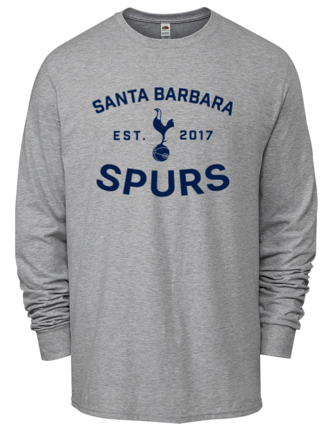 Fan Wear Santa Barbara Spurs Men's Long-Sleeve T-Shirt | Swagsta
