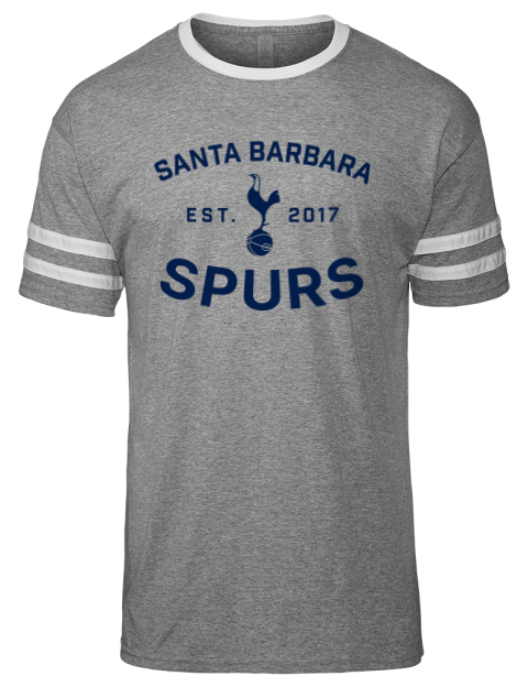 Fan Wear Santa Barbara Spurs Men's Tri-Blend T-Shirt | Swagsta