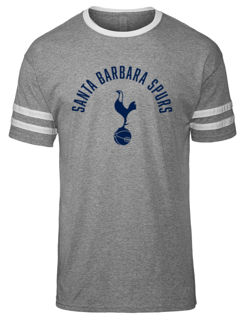 Classic Santa Barbara Spurs Men's Tri-Blend T-Shirt | Swagsta