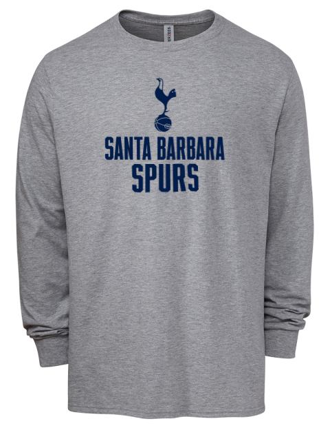 Stacked Santa Barbara Spurs Men's Premium Blend Long Sleeve-T-Shirt | Swagsta