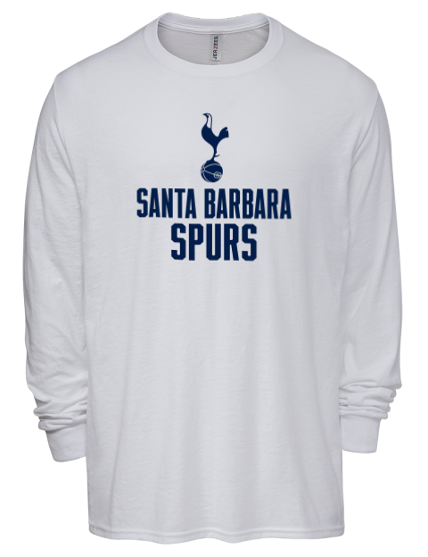 Stacked Santa Barbara Spurs Men's Premium Blend Long Sleeve-T-Shirt | Swagsta