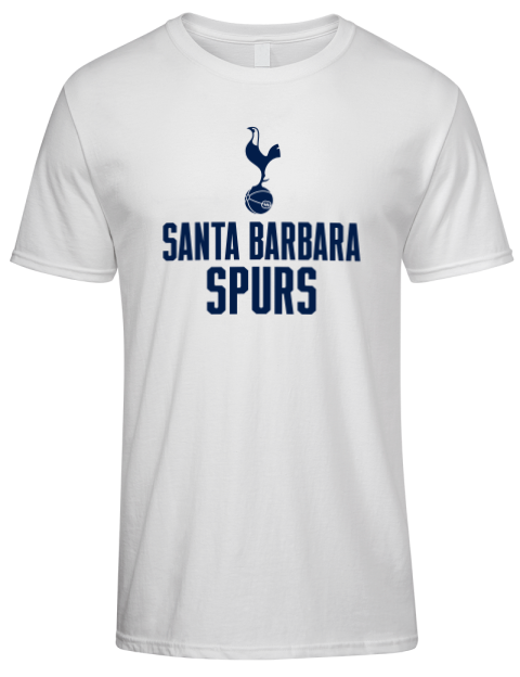 Stacked Santa Barbara Spurs Premium Ring-Spun Cotton Unisex T-Shirt | Swagsta