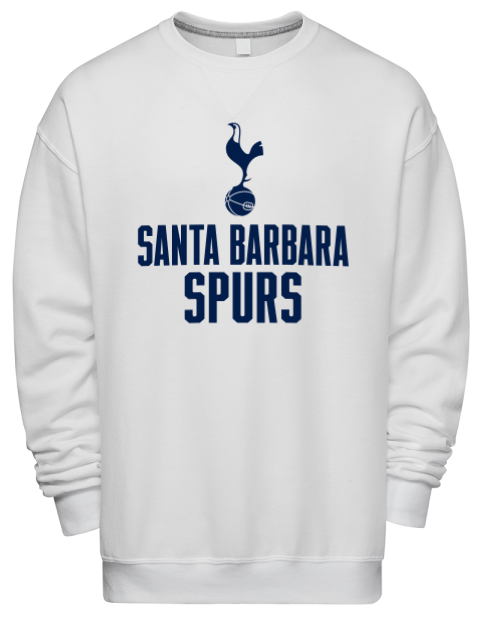Stacked Santa Barbara Spurs Premium Unisex Crewneck Sweatshirt | Swagsta