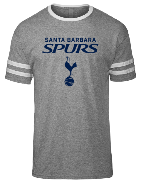 Classic Edition Santa Barbara Spurs Men's Tri-Blend T-Shirt | Swagsta