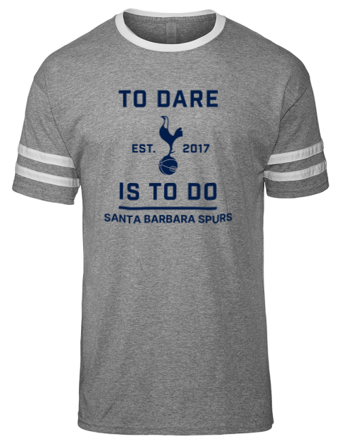 To Dare Santa Barbara Spurs Men's Tri-Blend T-Shirt | Swagsta