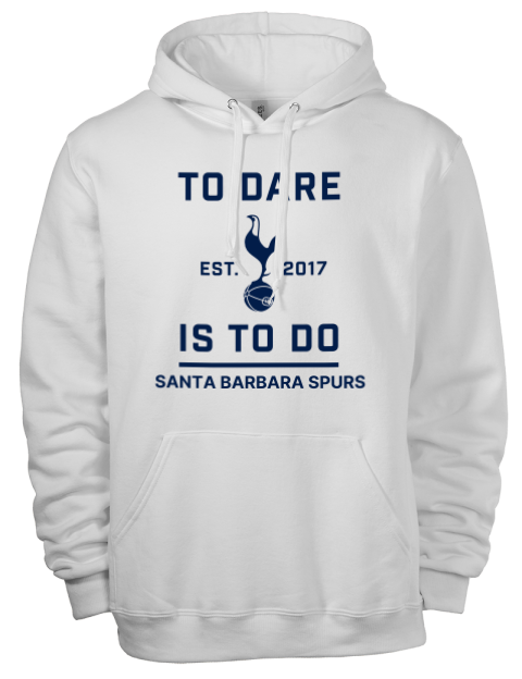To Dare Santa Barbara Spurs Eco Premium Unisex Hooded Sweatshirt | Swagsta