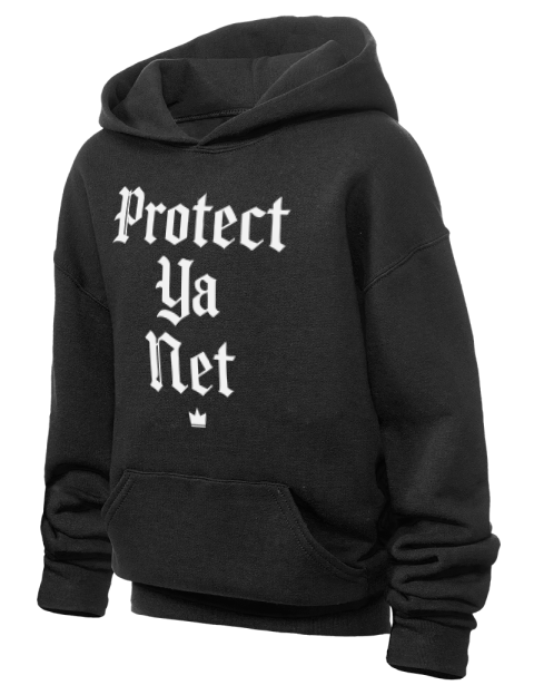 Protect Ya Net Pickleball Youth Hooded Sweatshirt | Swagsta