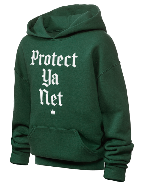 Protect Ya Net Pickleball Youth Hooded Sweatshirt | Swagsta