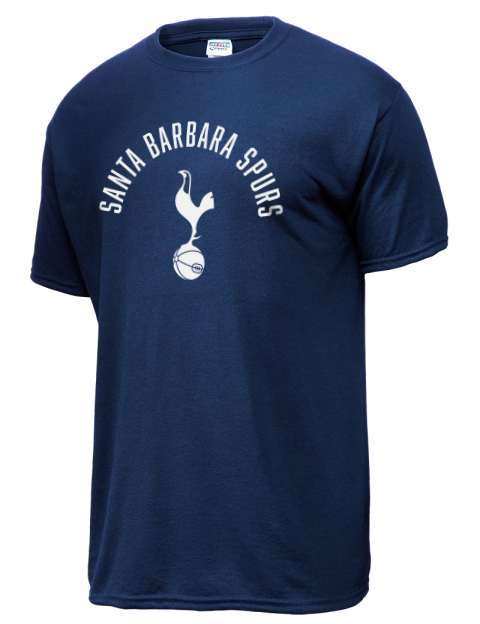 Arched Santa Barbara Spurs Dri-Power Unisex T-Shirt | Swagsta