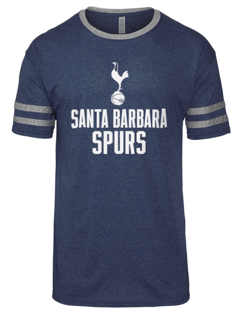 Full Stack Santa Barbara Spurs Men's Tri-Blend T-Shirt | Swagsta