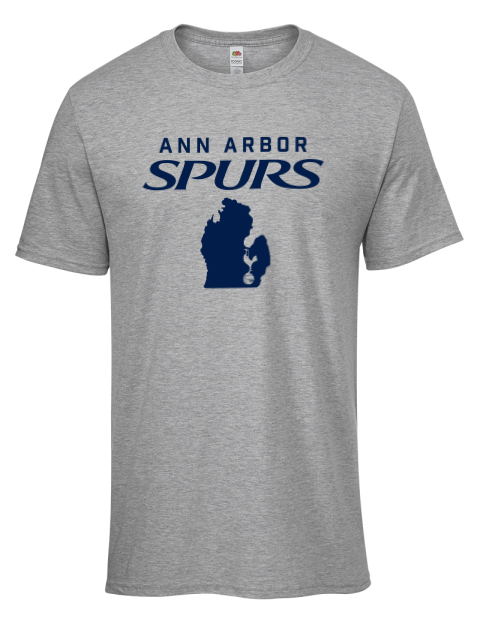 Support Ann Arbor Spurs Custom Men's Premium T-Shirt | Swagsta