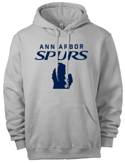 Support Ann Arbor Spurs Custom Eco Premium Unisex Hooded Sweatshirt | Swagsta