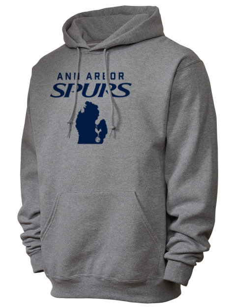 Support Ann Arbor Spurs Custom Unisex Hooded Sweatshirt | Swagsta