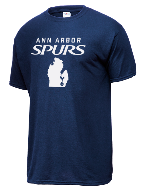 Local Ann Arbor Spurs Custom Dri-Power Unisex T-Shirt | Swagsta