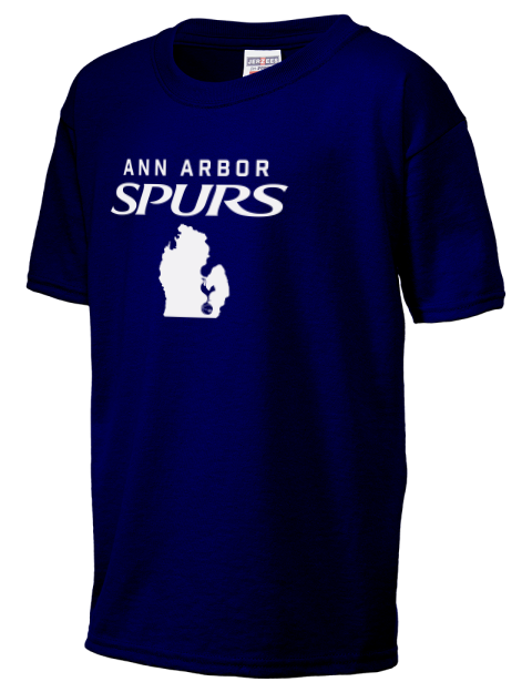 Local Ann Arbor Spurs Custom Youth T-Shirt | Swagsta