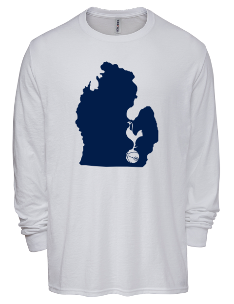 Local Club Ann Arbor Spurs Custom Men's Premium Blend Long Sleeve-T-Shirt | Swagsta