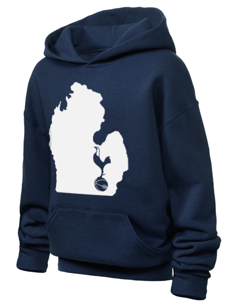 State Outline Ann Arbor Spurs Custom Youth Hooded Sweatshirt | Swagsta