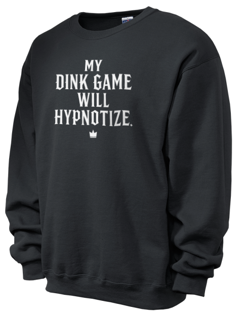 Dink Game Will Hypotize Pickleball Unisex Crewneck Sweatshirt | Swagsta