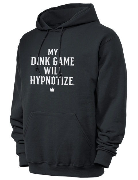 Dink Game Will Hypotize Pickleball Unisex Hooded Sweatshirt | Swagsta