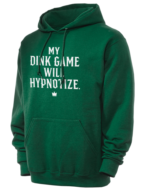Dink Game Will Hypotize Pickleball Unisex Hooded Sweatshirt | Swagsta
