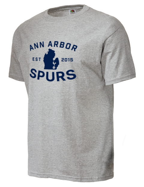 Club Logo Ann Arbor Spurs Custom Unisex T-Shirt | Swagsta