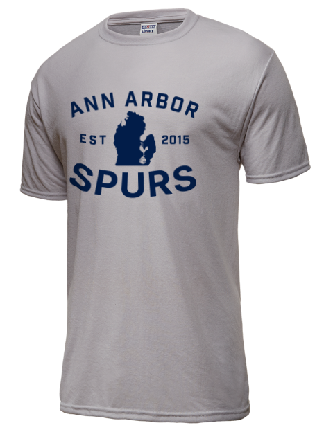 Club Logo Ann Arbor Spurs Custom Dri-Power Unisex T-Shirt | Swagsta