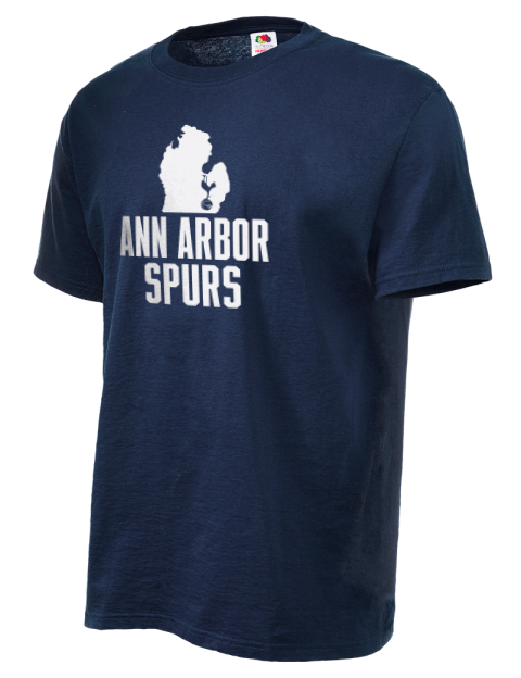 Club Logo Ann Arbor Spurs Custom Unisex T-Shirt | Swagsta