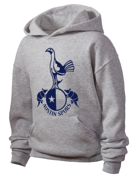 Local Club Light Austin Spurs Custom Youth Hooded Sweatshirt | Swagsta