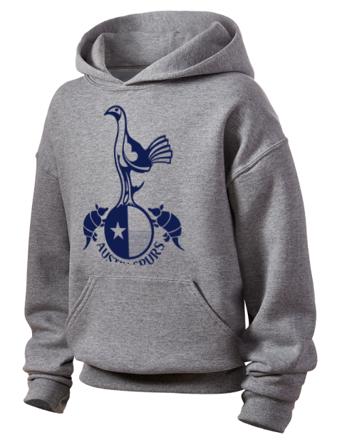 Local Club Light Austin Spurs Custom Youth Hooded Sweatshirt | Swagsta