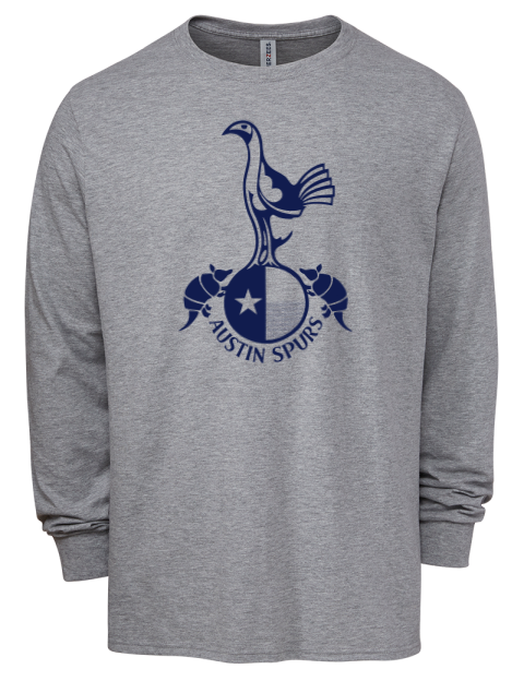 Local Club Light Austin Spurs Custom Men's Premium Blend Long Sleeve-T-Shirt | Swagsta