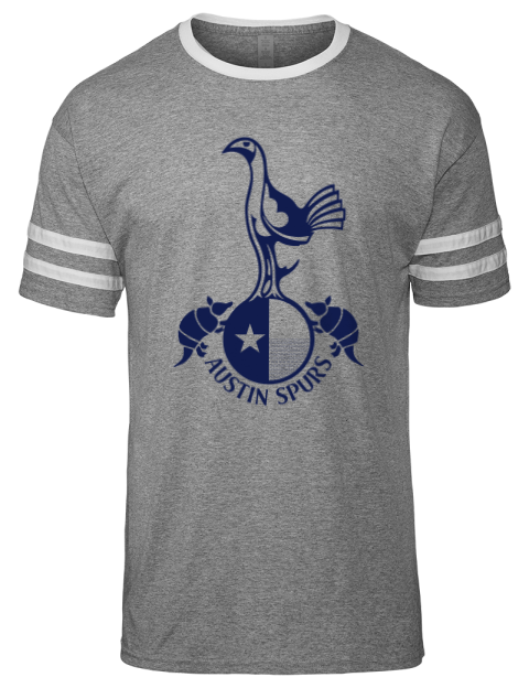 Local Club Light Austin Spurs Custom Men's Tri-Blend T-Shirt | Swagsta